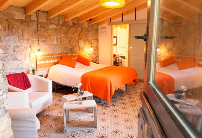 habitación cama