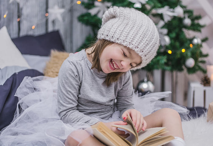 Niña sonriendo