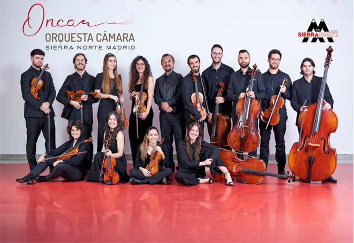 Foto orquesta con logo photoshop
