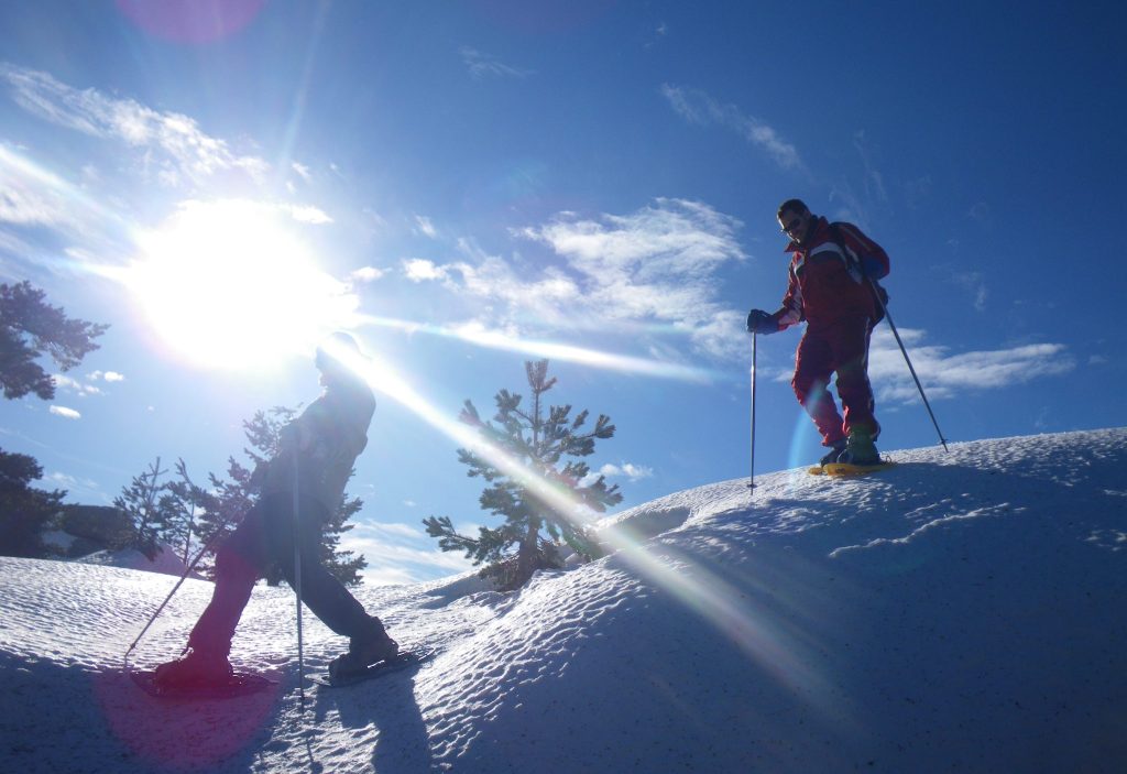 Personas en la nieve