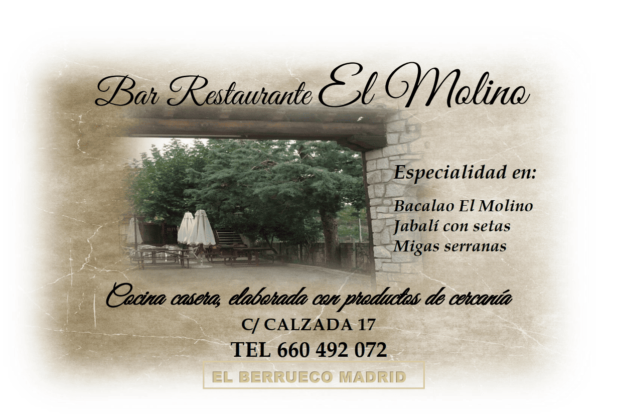 Cartel El Molino