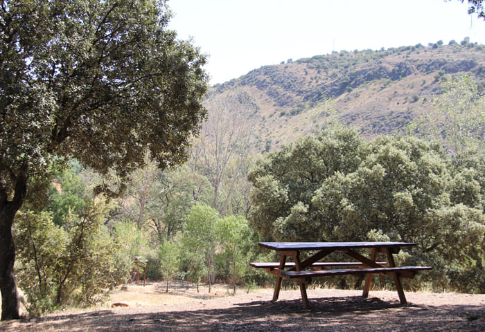 miradores en la Sierra Norte de Madrid.