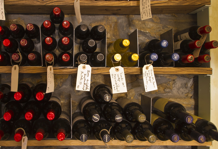 Estantería vinos