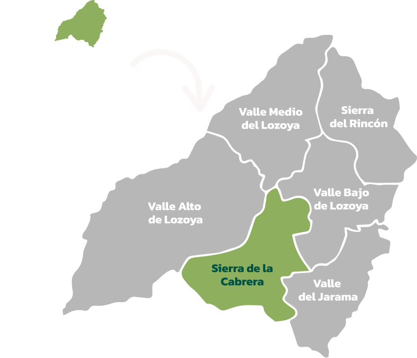 Mapa sierra cabrera