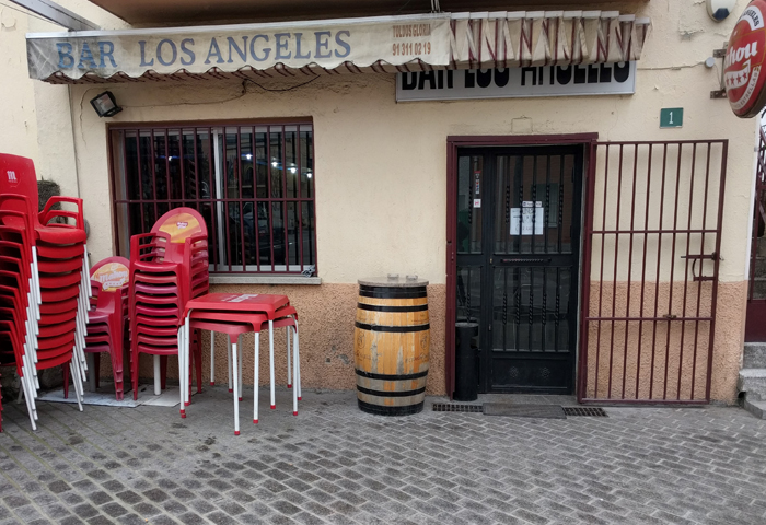 Entrada Bar Los Ángeles